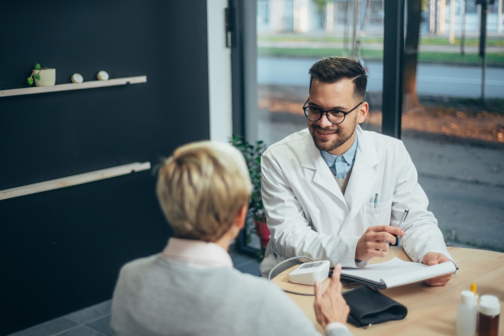 Medical Device Technician Discussing Regulations