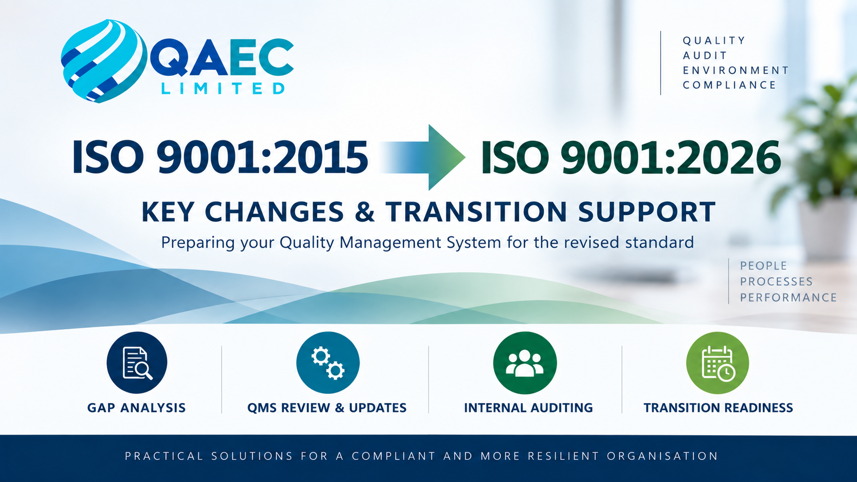 ISO 9001:2026 – Key Changes and Support for Medical Device Manufacturers